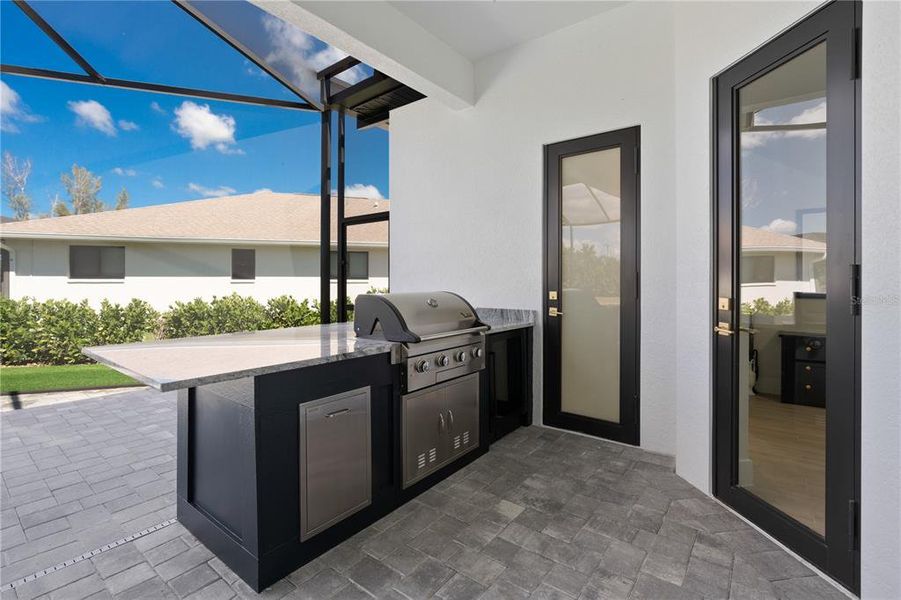 Exterior details and patio area of a home in , Cape Coral (Image 3).
