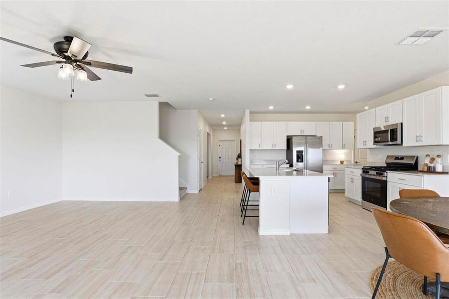 Furnished interior view inside a new home in Prosperity Lakes, Parrish (Image 8).