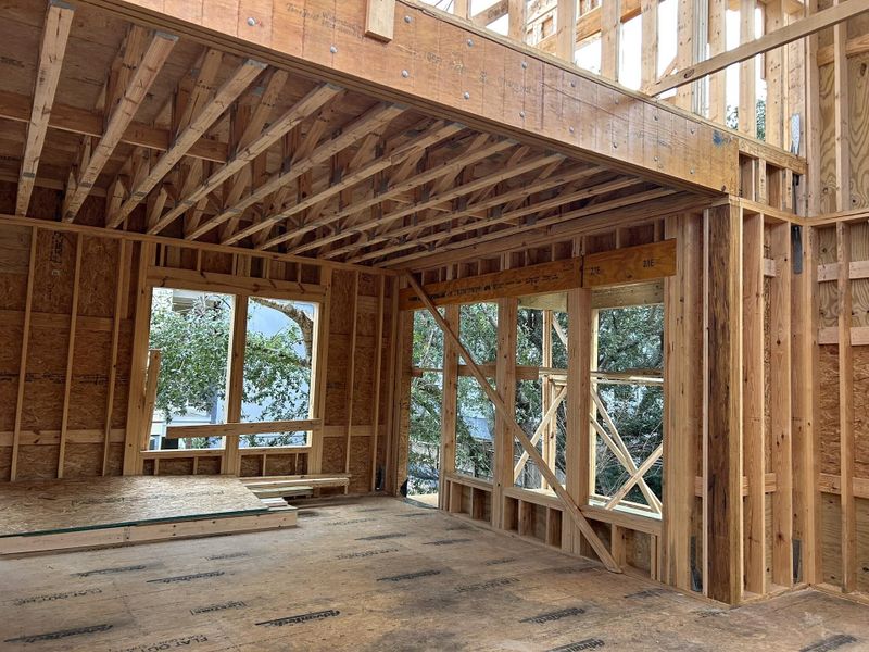 In-progress construction of a new home in , Isle Of Palms, SC (Image 23).