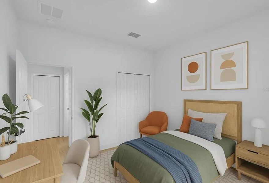 Furnished interior view inside a new home in , Ocala (Image 9).