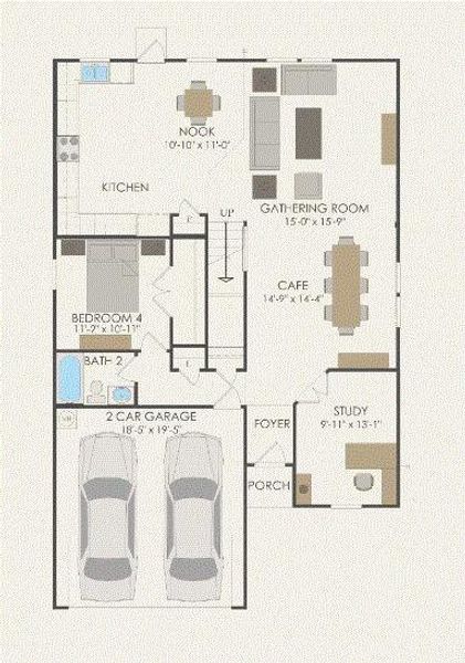 Pulte Homes, Mesilla floor plan