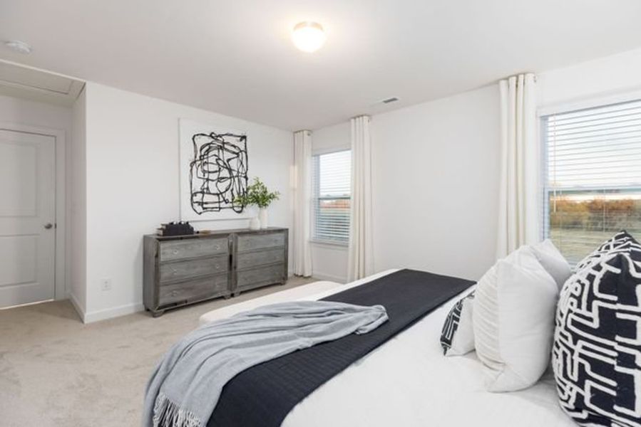 Representative furnished interior of a home built from the Calhoun by True Homes in Gatehouse Manor, Winston-Salem (Image 16).