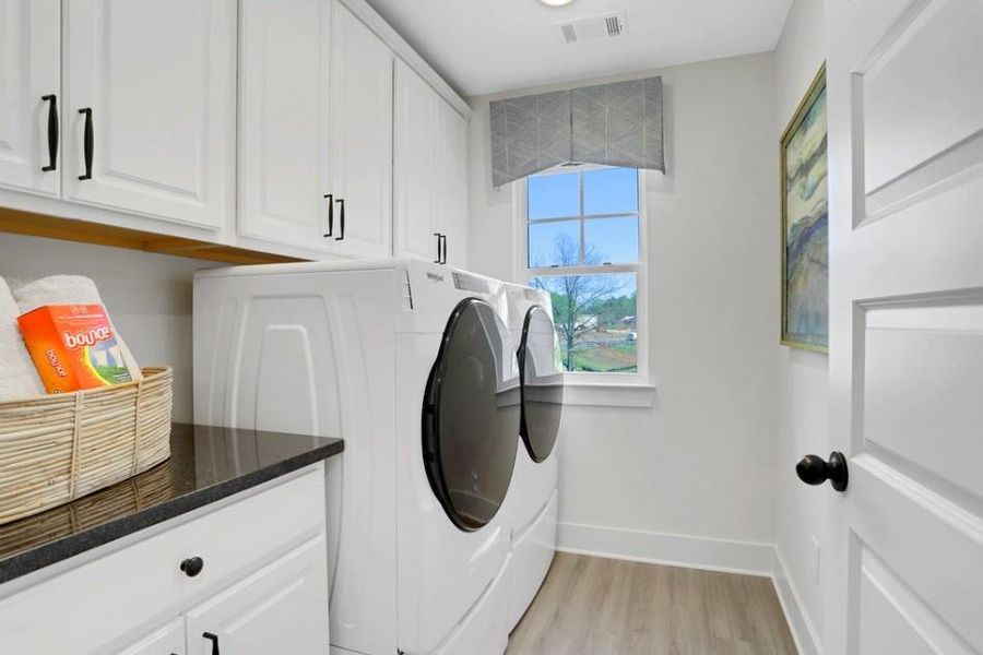 Furnished interior view inside a new home in , Pendergrass (Image 10).