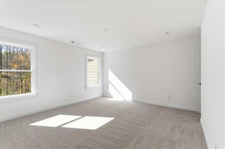 Spacious, unfurnished interior of a new home in Ford Landing, Acworth (Image 38).