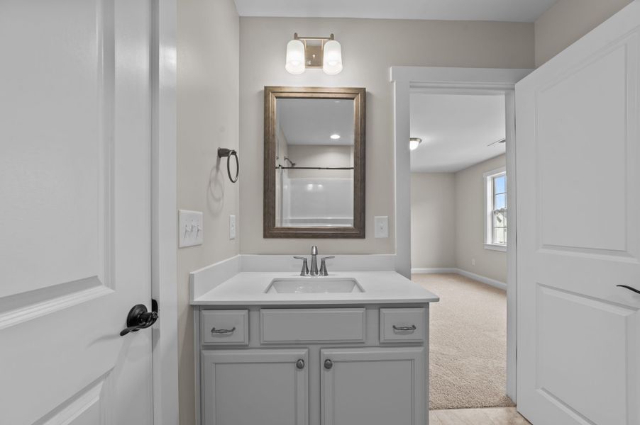Furnished interior view inside a new home in Eli's Ridge, Winterville (Image 17).