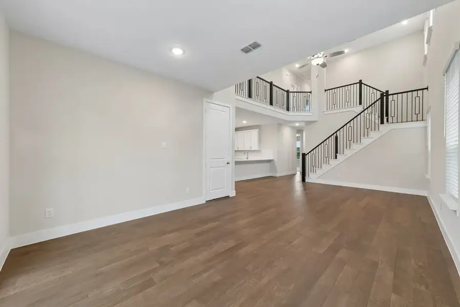 Representative unfurnished interior of a home built from the Delaney by Landon Homes in Lexington Frisco, Frisco (Image 17).