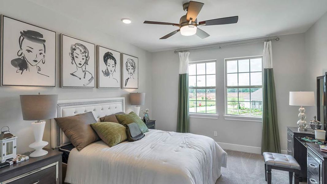 Representative furnished interior of a home built from the Calypso by Taylor Morrison in Avalon at Friendswood, Friendswood (Image 23).