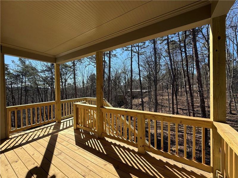 Exterior details and patio area of a home in , Waleska (Image 14).