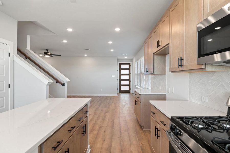 Furnished interior view inside a new home in Union Collection at Park Central, Georgetown (Image 9).