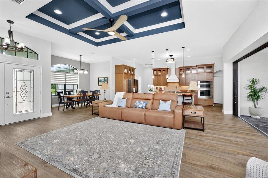 Furnished interior view inside a new home in , Rotonda West (Image 13).