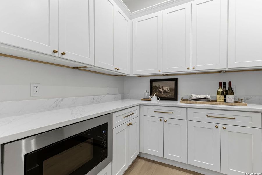 Furnished interior view inside a new home in , San Antonio (Image 44).