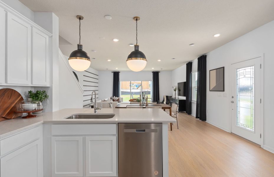 Representative furnished interior of a home built from the Springdale by Pulte Homes in Belle Haven, Davenport (Image 32). Representative furnished interior of a home built from the Springdale by Pulte Homes in Belle Haven, Davenport (Image 32).