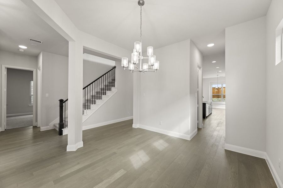 Spacious, unfurnished interior of a new home in Brookshire at Legacy Hills, Celina (Image 15).