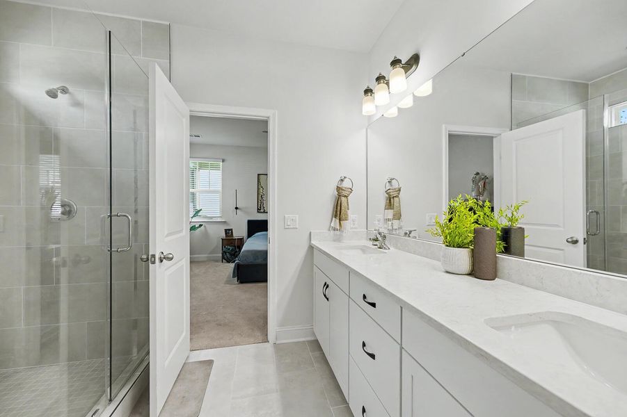 Furnished interior view inside a new home in , Manning (Image 8).