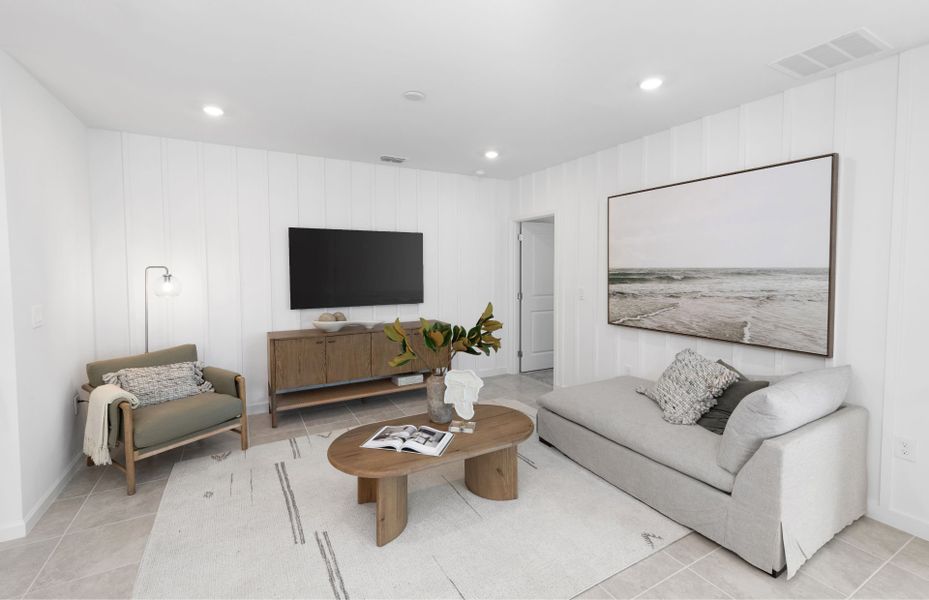 Furnished interior view inside a new home in Caloosa Cove, Labelle (Image 3).