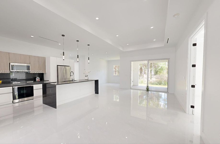 Furnished interior view inside a new home in , Naples (Image 13).