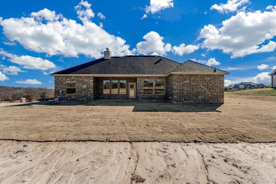Exterior details and patio area of a home in The Ranches At Valley View, Reno (Image 21).