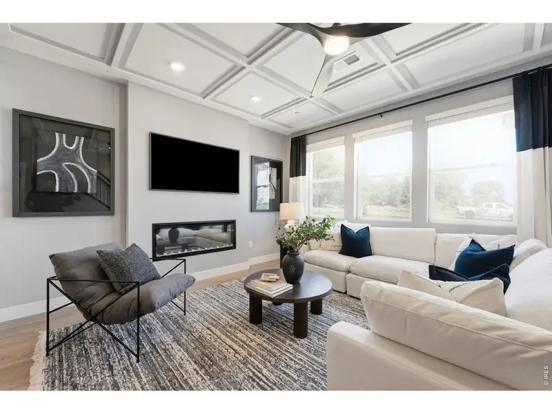 Furnished interior view inside a new home in , Fort Collins (Image 11).
