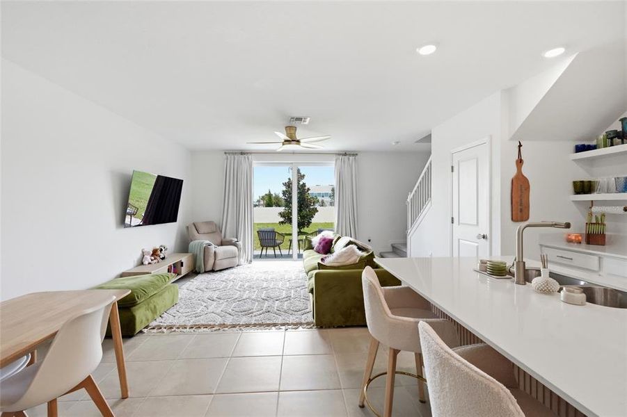 Furnished interior view inside a new home in , Bradenton (Image 11). Furnished interior view inside a new home in , Bradenton (Image 11).