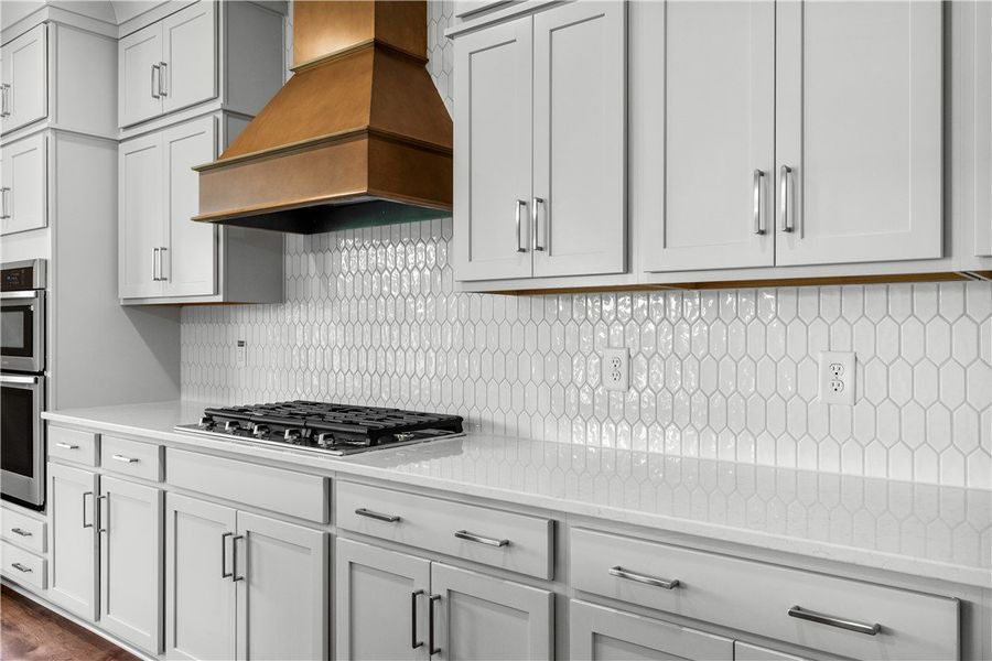 Culinary delights await in this modern kitchen fea