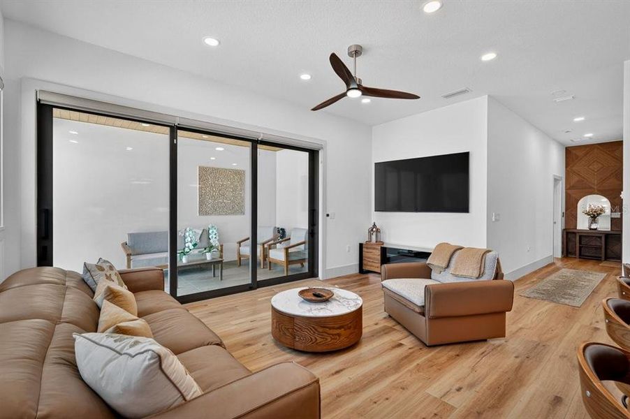 Furnished interior view inside a new home in , New Smyrna Beach (Image 15).