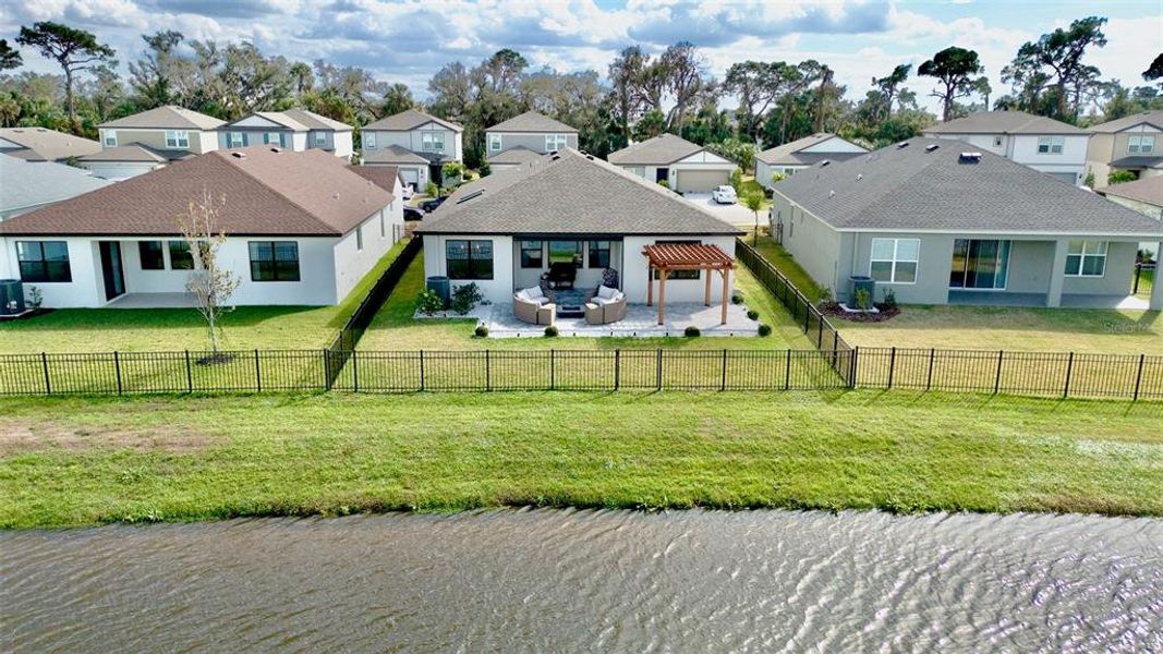 Exterior details and patio area of a home in , Parrish (Image 21).