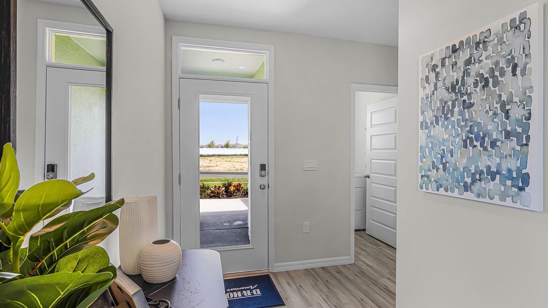 Representative furnished interior of a home built from the ALLEX by D.R. Horton in Avalon Park Tavares, Tavares (Image 3).