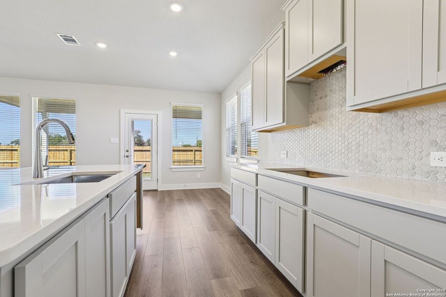 Furnished interior view inside a new home in Carmel Ranch, Schertz (Image 16).
