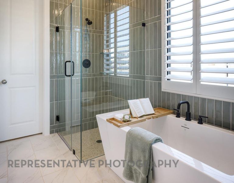 Furnished interior view inside a new home in Easton Park, Austin (Image 4).
