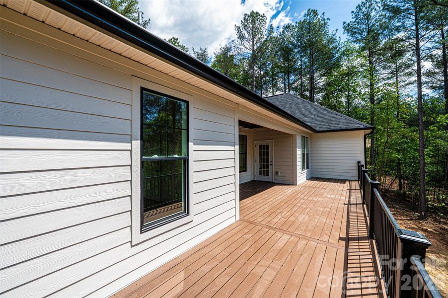 Exterior details and patio area of a home in , Connelly Springs (Image 4). Exterior details and patio area of a home in , Connelly Springs (Image 4).
