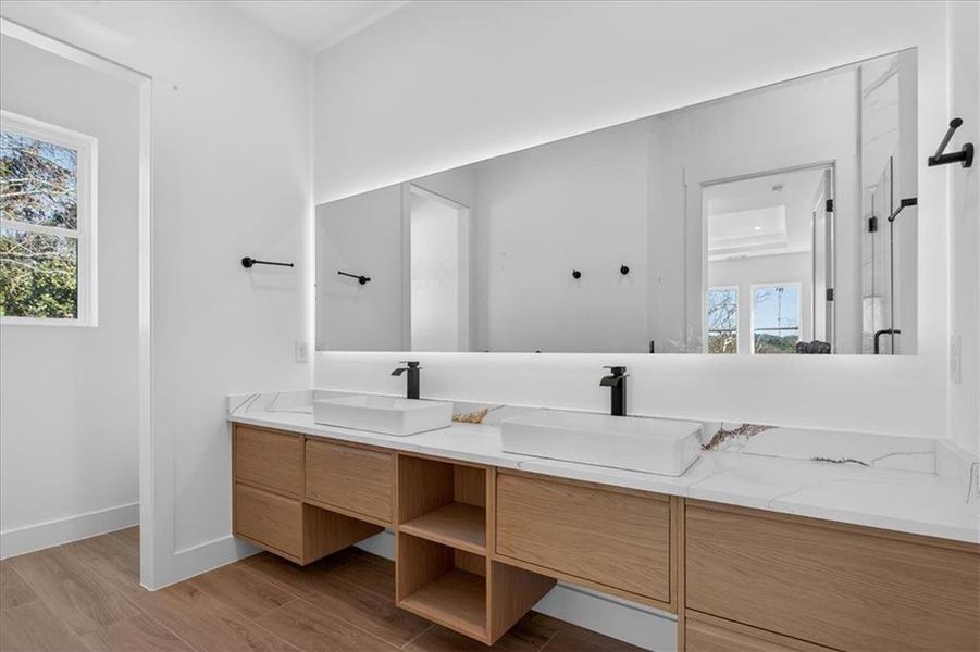 Furnished interior view inside a new home in , Canton (Image 20).