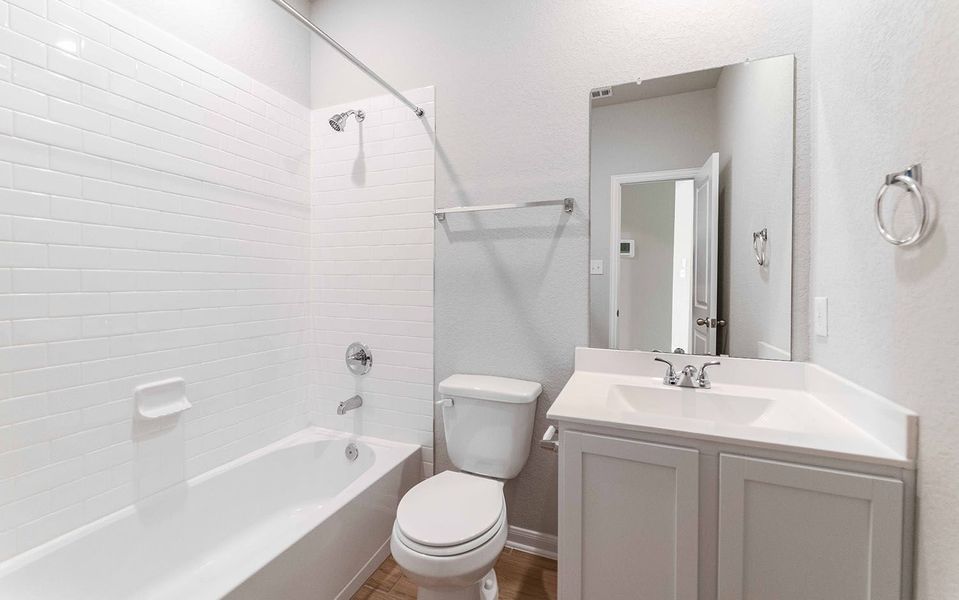 Furnished interior view inside a new home in Swenson Heights, Seguin (Image 6).