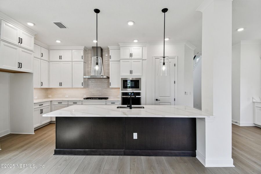 Furnished interior view inside a new home in Seven Pines 40' Front Entry, Jacksonville (Image 13). Furnished interior view inside a new home in Seven Pines 40' Front Entry, Jacksonville (Image 13).
