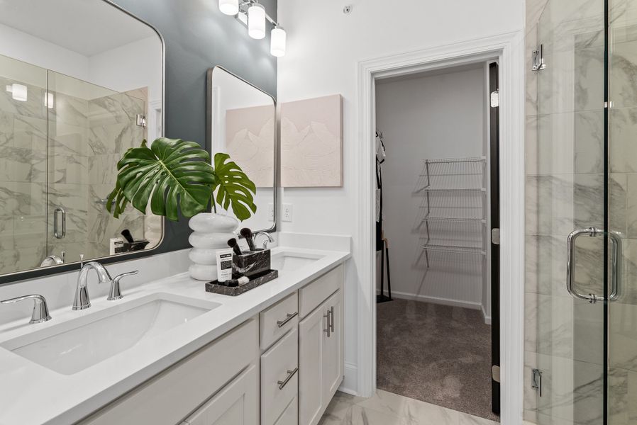 Representative furnished interior of a home built from the The Barnsley I by The Providence Group in IveyBrooke, Alpharetta (Image 38).