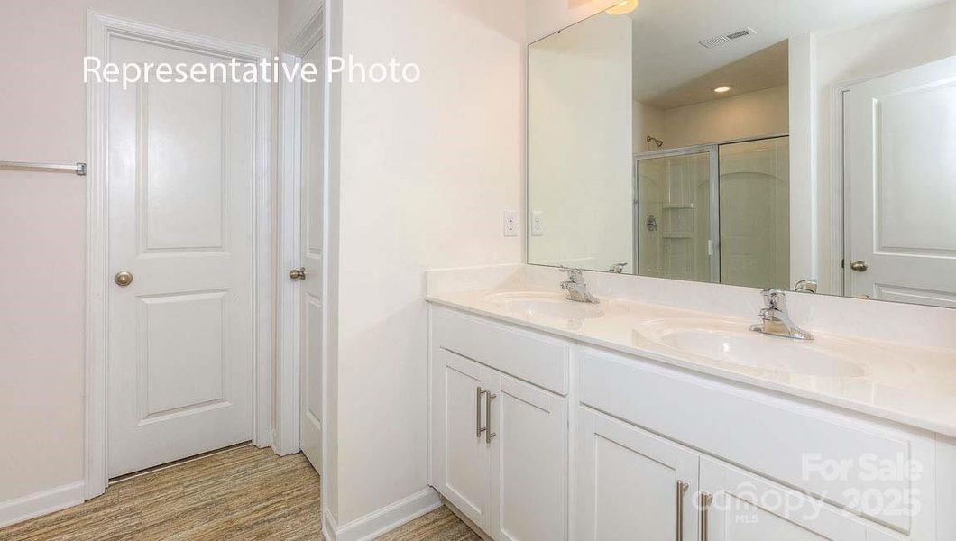 Furnished interior view inside a new home in Secrest Commons, Monroe (Image 4).