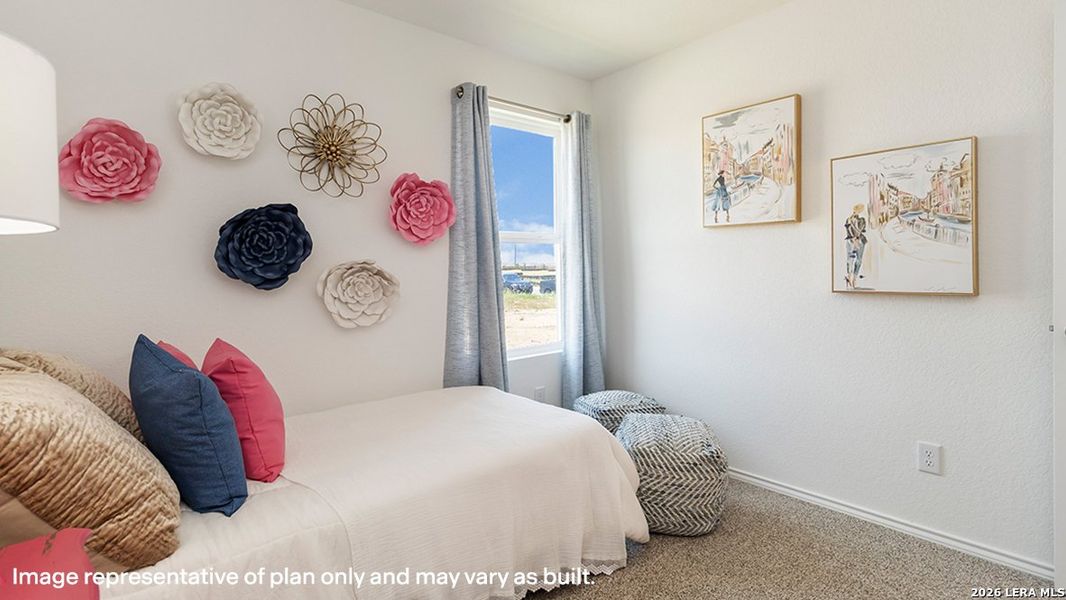 Furnished interior view inside a new home in Redbird Ranch, San Antonio (Image 35).