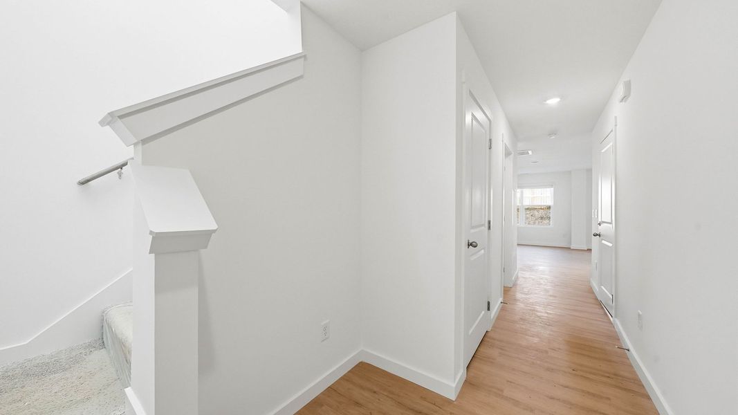 Spacious, unfurnished interior of a new home in Warren's Way Townhomes, Jonesborough (Image 9). Spacious, unfurnished interior of a new home in Warren's Way Townhomes, Jonesborough (Image 9).