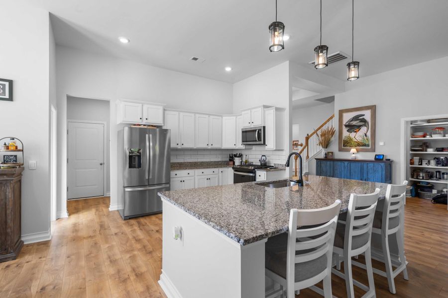 Furnished interior view inside a new home in French Quarter Creek, Huger (Image 6).