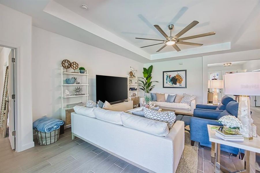 Furnished interior view inside a new home in , Fort Myers (Image 13).