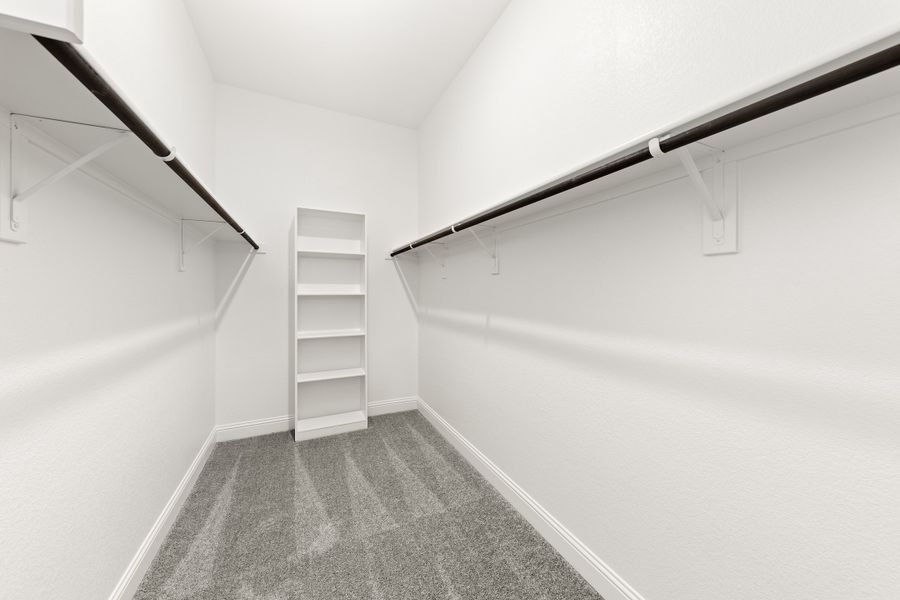 Representative unfurnished interior of a home built from the Brookstone I by Sandlin Homes in Timberbrook, Justin (Image 21).