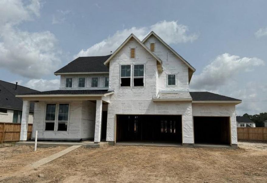 In-progress construction of a new home in Woodson’s Reserve, Spring, TX (Image 7). In-progress construction of a new home in Woodson’s Reserve, Spring, TX (Image 7).
