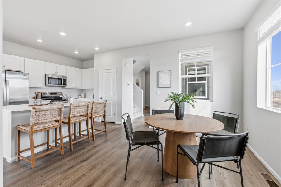 Furnished interior view inside a new home in Windler, Aurora (Image 8).