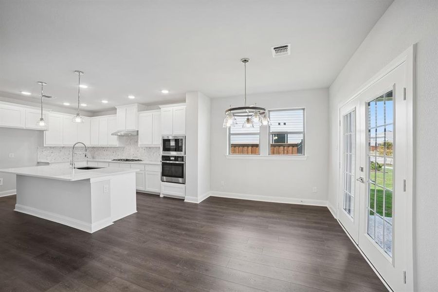 Spacious, unfurnished interior of a new home in Karis - Village Series, Crowley (Image 20). Spacious, unfurnished interior of a new home in Karis - Village Series, Crowley (Image 20).