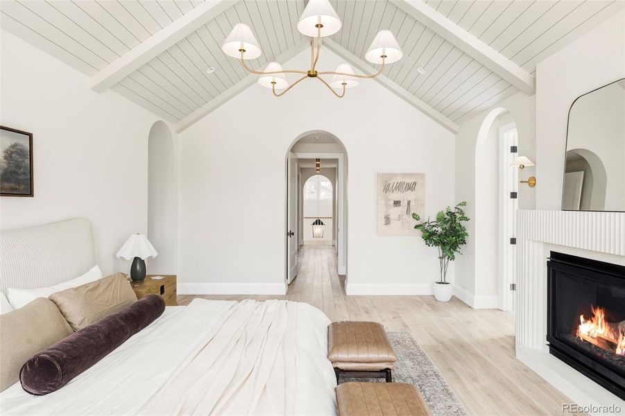 Furnished interior view inside a new home in , Denver (Image 18).