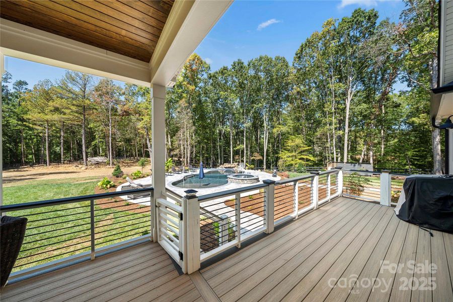 Exterior details and patio area of a home in , Clover (Image 21).