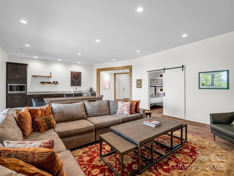 Furnished interior view inside a new home in , Mill Spring (Image 12).