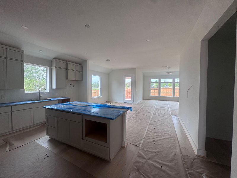 In-progress construction of a new home in Persimmon, Buda, TX (Image 7).