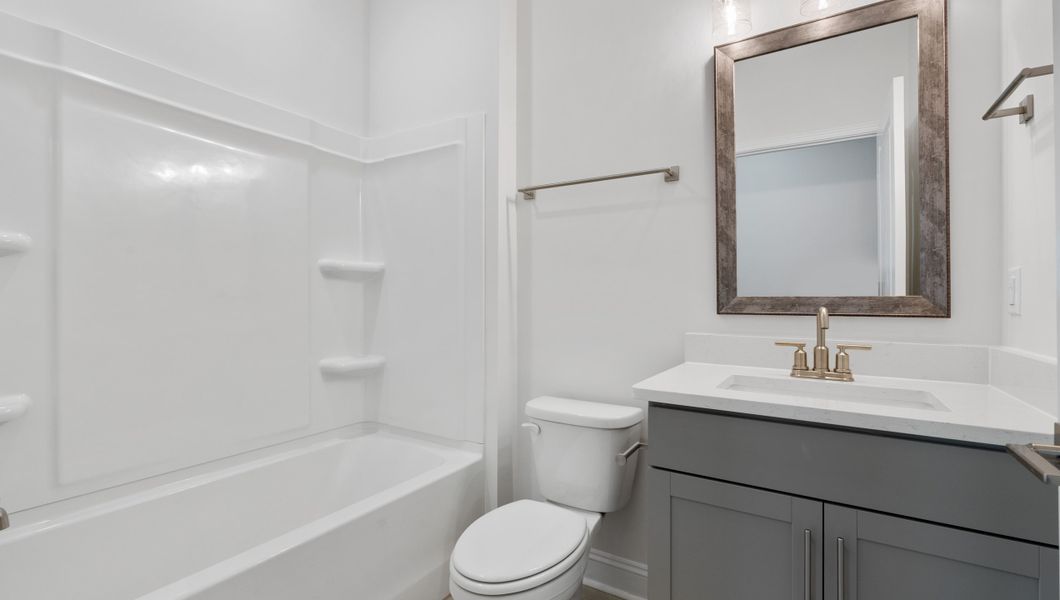 Furnished interior view inside a new home in Cottonwood Ridge, Piedmont (Image 11).