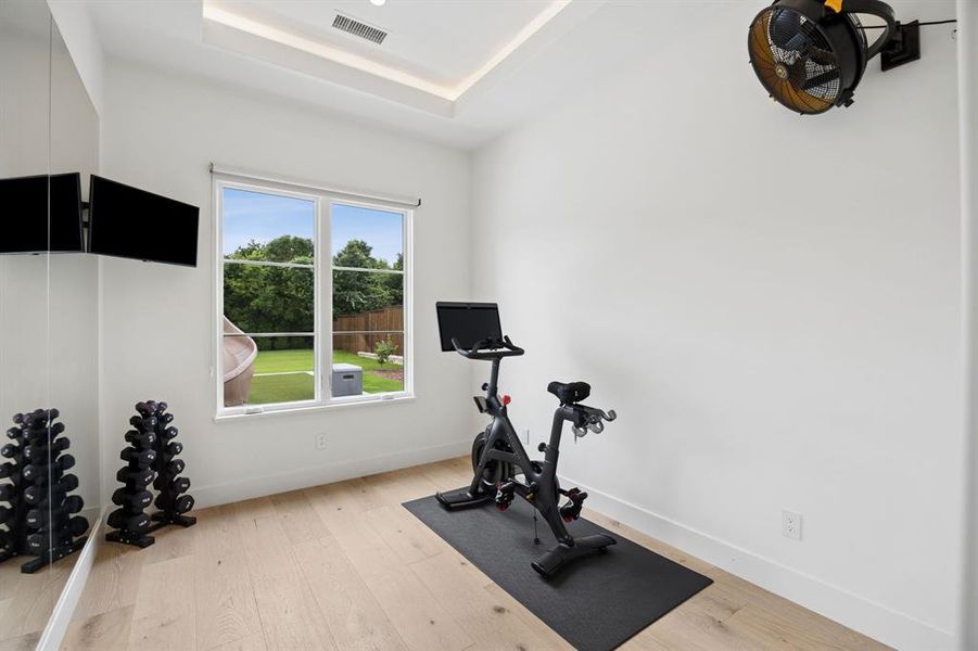 Furnished interior view inside a new home in , Southlake (Image 19).