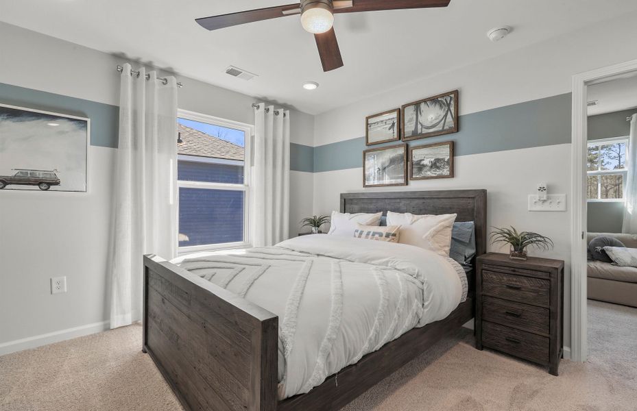 Furnished interior view inside a new home in Waterways, Richmond Hill (Image 14).